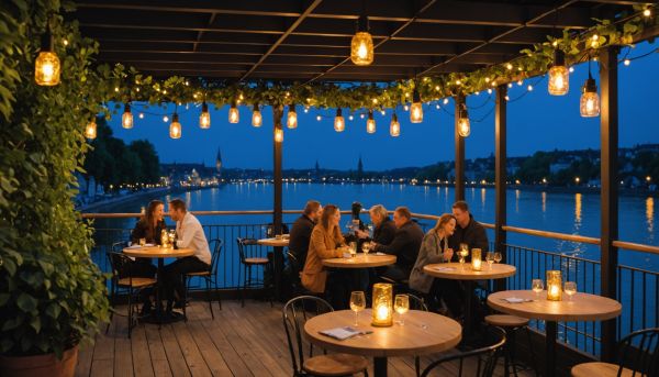 Comment trouver un bar branché au bord du Rhin