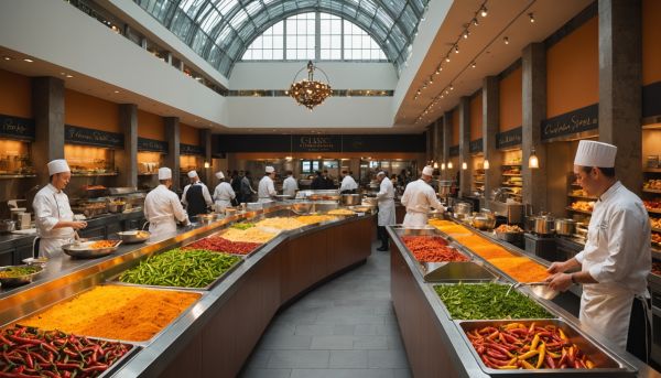 La cuisine du monde séduit les gourmands dans le centre