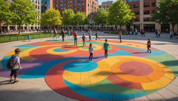 Les activités ludiques captivent les plus jeunes en ville