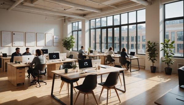 Les espaces de coworking facilitent le travail sur place