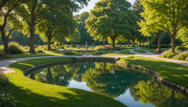 Les parcs verdoyants offrent une pause nature en ville
