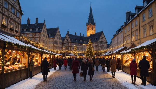 Quels marchés de Noël visiter lors des fêtes de fin d'année ?
