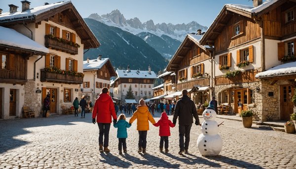 Louer à combloux : station village idéale pour des vacances en famille